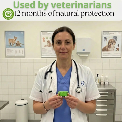 Pawly™ Flea & Tick Collar – 12 Months of Natural Protection for Dogs