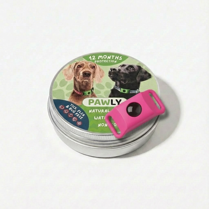 Pawly™ Flea & Tick Collar – 12 Months of Natural Protection for Dogs